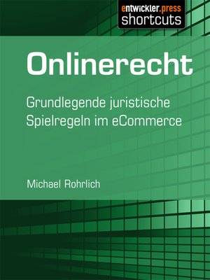 cover image of Onlinerecht